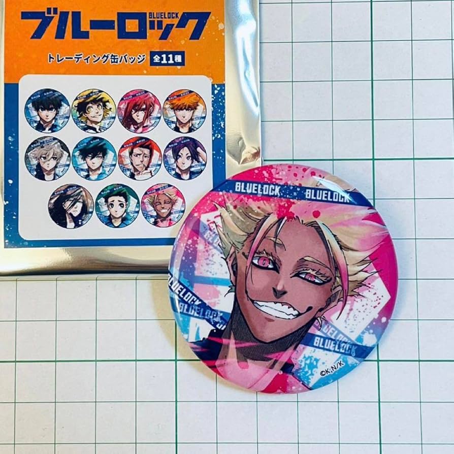 Amazon.co.jp: 士道龍聖 ブルーロック 缶バッジ ユニフォームナンバー