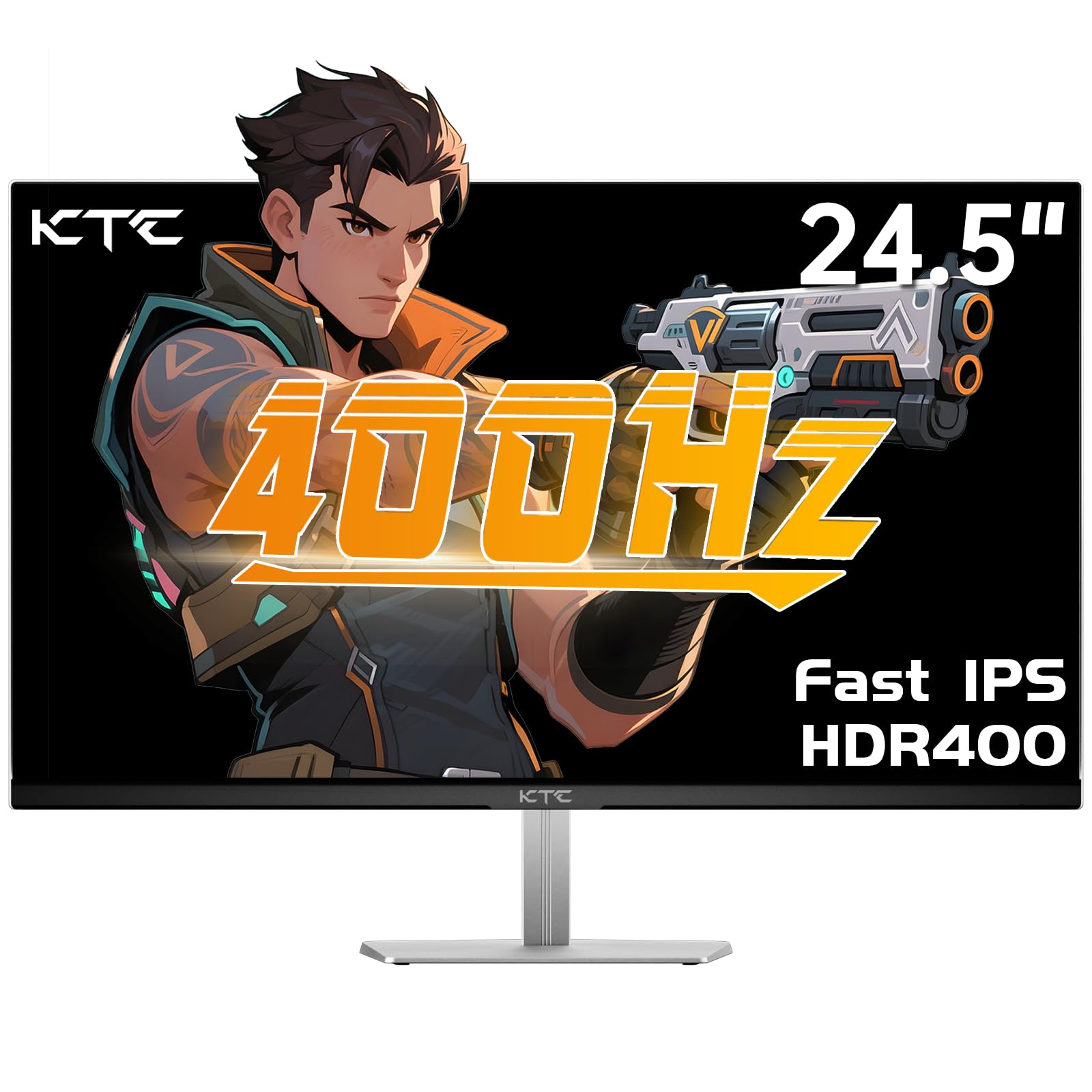 Amazon.com: KTC 24.5 Inch 400Hz Gaming Monitor, FHD 1080P 240Hz