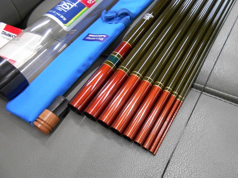 Amazon.co.jp: オリムピック名竿 渓流竿 スーパー世紀 夕影硬調450