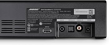 Amazon.co.jp: Bose Solo Soundbar Series II ワイヤレスサウンドバー