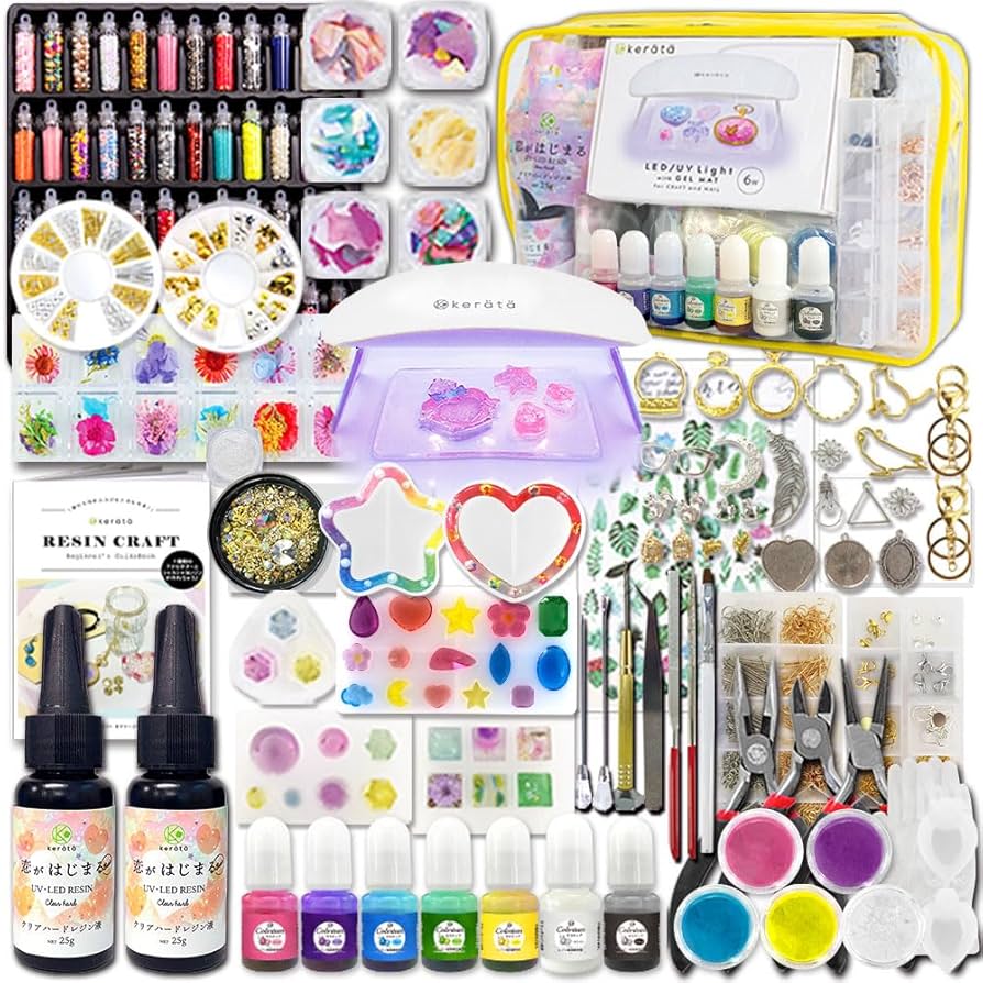 Amazon.co.jp: (ケラッタ) UV レジン セット スターターキット