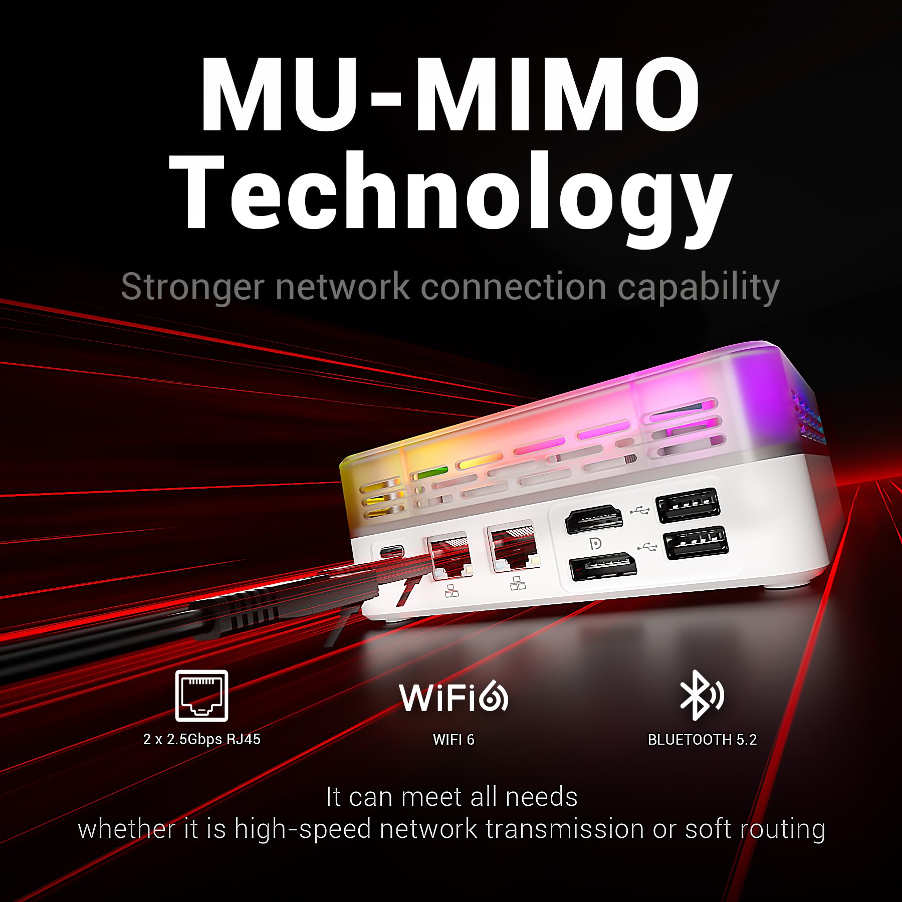 Amazon.co.jp: FIREBAT ミニゲーミングPCコンピューター【MN56】AMD