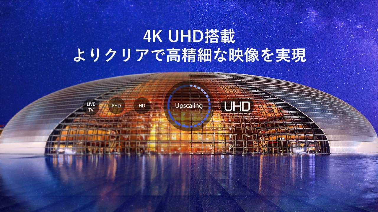 Amazon.co.jp: TCL 43V型 4K対応 液晶テレビ 43K601U HDR搭載 鮮やかな