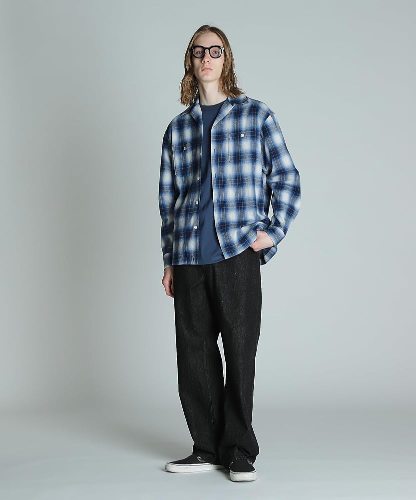 Amazon.co.jp: 【Schott】【ショット】 OMBRE CHECK FLANNEL LS SHIRT