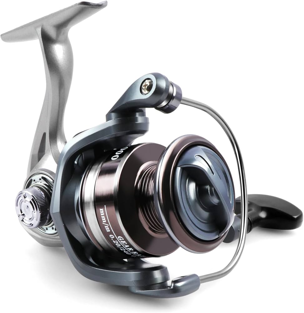 Amazon | スピニングリール 釣り ギア比5.2:1 最大ドラグ力8Kg 左右