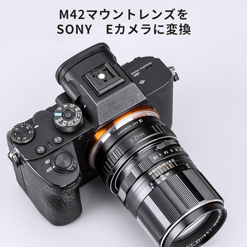 Amazon | K&F CONCEPT M42レンズ マウントアダプター ソニー対応対応 E