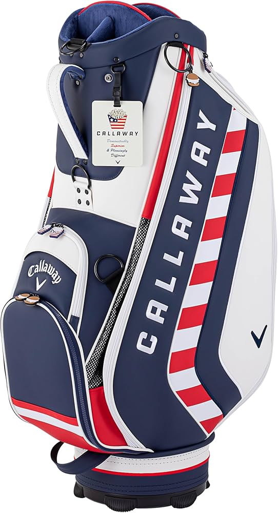Amazon | キャロウェイ(Callaway) キャディバッグ CRT SPL-I WHT/NVY