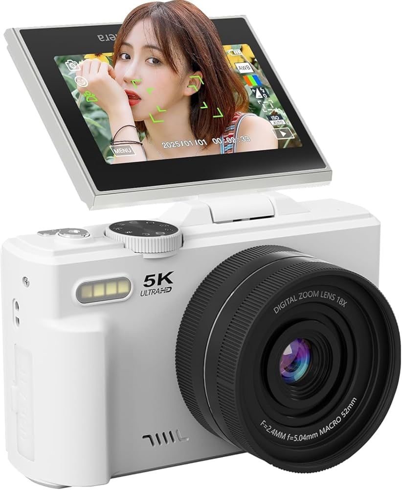 Amazon | LAMAデジタルカメラ 動画撮影 800万画素 デジカメ コンパクト