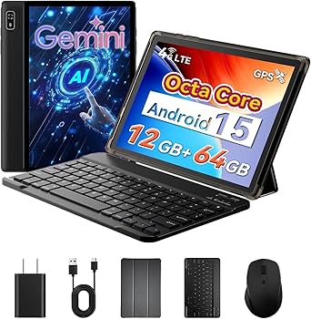 Amazon.com : Android Tablet 10 inch, Android 15 Tablet with
