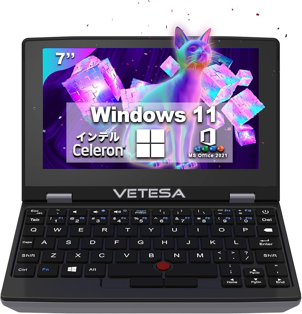 Amazon.co.jp: Windows 11 ノートパソコン 7インチ タッチパネル付き