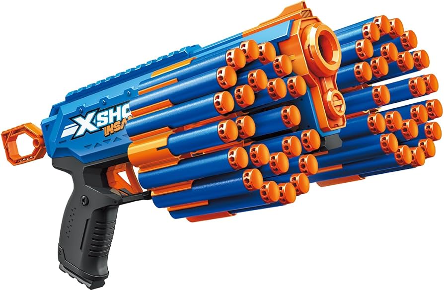 Amazon.com: Bandai X Shot Insanity Blaster Manic Attack : Toys & Games