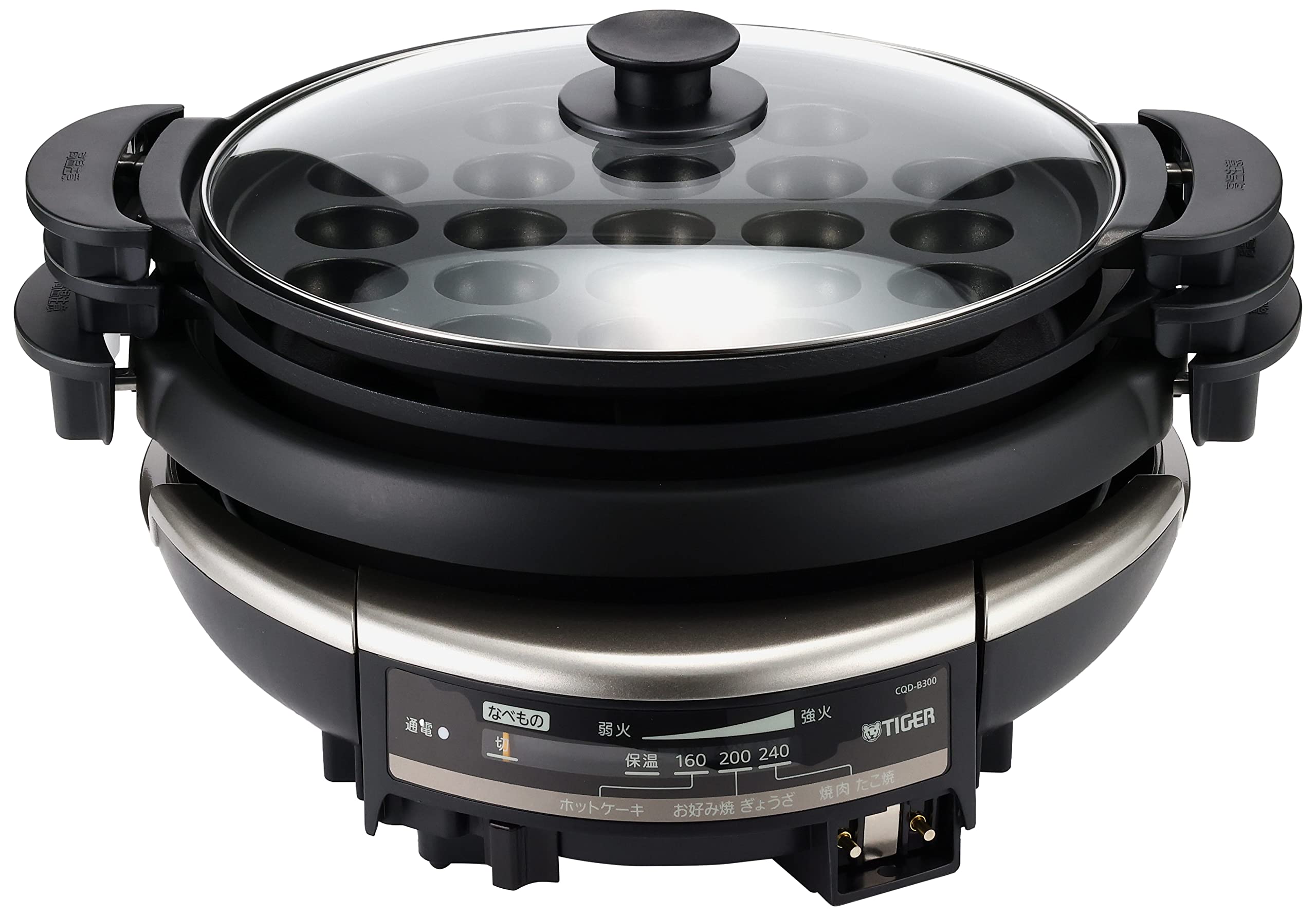 Amazon | タイガー魔法瓶(TIGER) グリル鍋 深鍋 たこ焼き 焼肉