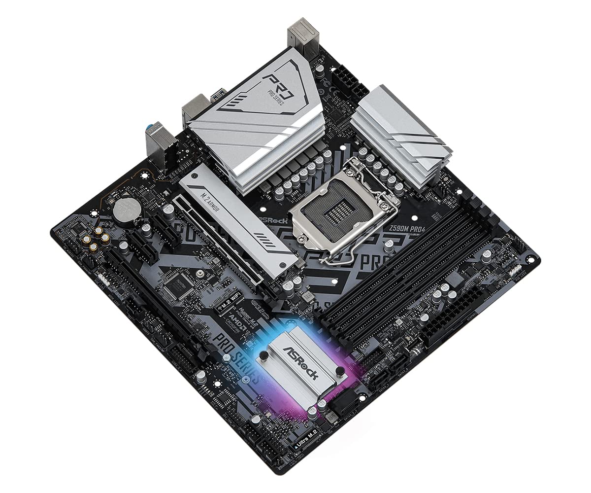 Amazon | ASRock マザーボード Z590 M Pro4 Intel 10世代 ・ 11世代