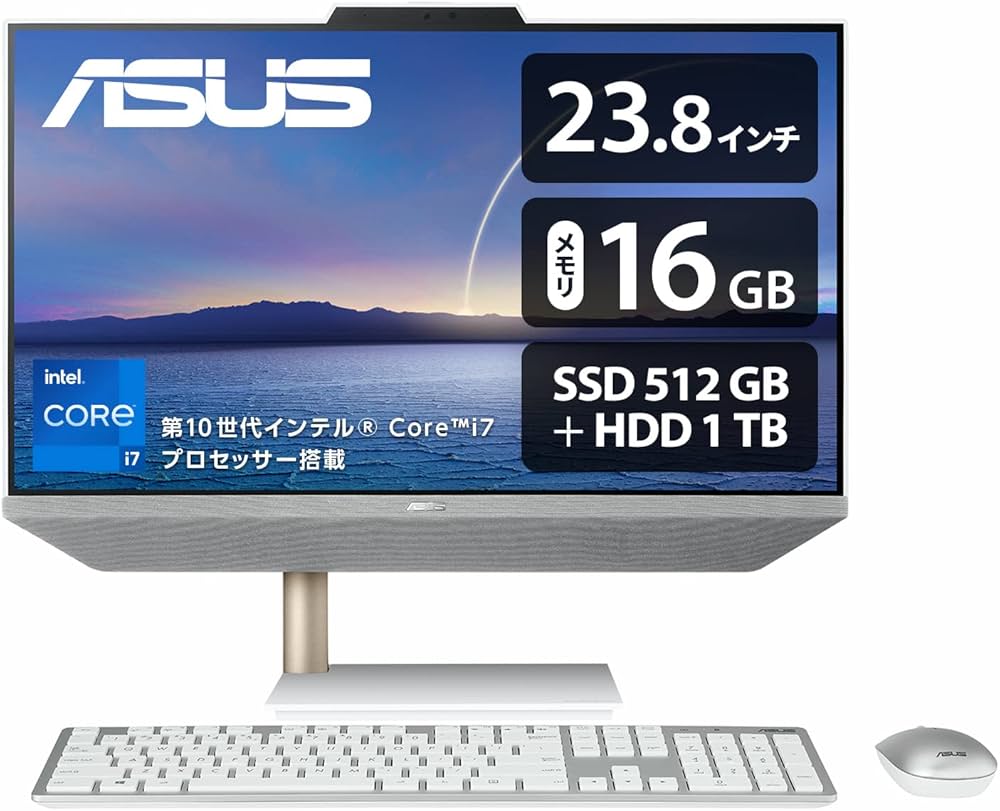 Amazon | ASUS デスクトップパソコン 一体型 オールインワン ZenAiO 24