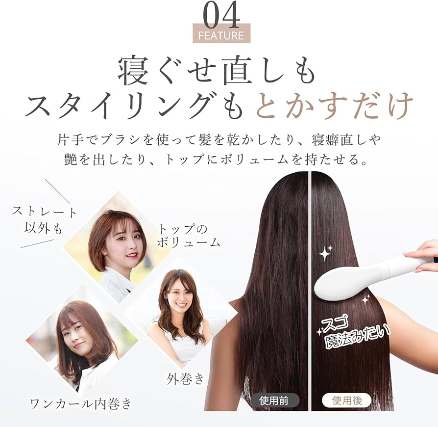 Amazon | 【美人百花掲載】ANLAN マルチドライヤー カールドライヤー