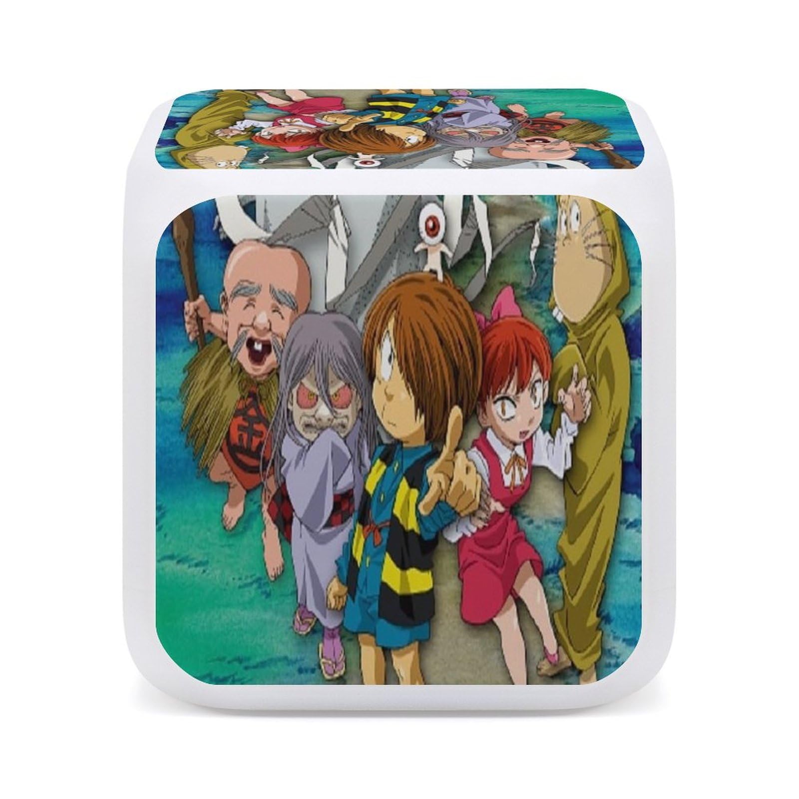 Amazon.co.jp: ゲゲゲの鬼太郎 鬼太郎誕生 目覚まし時計 時間どおりに