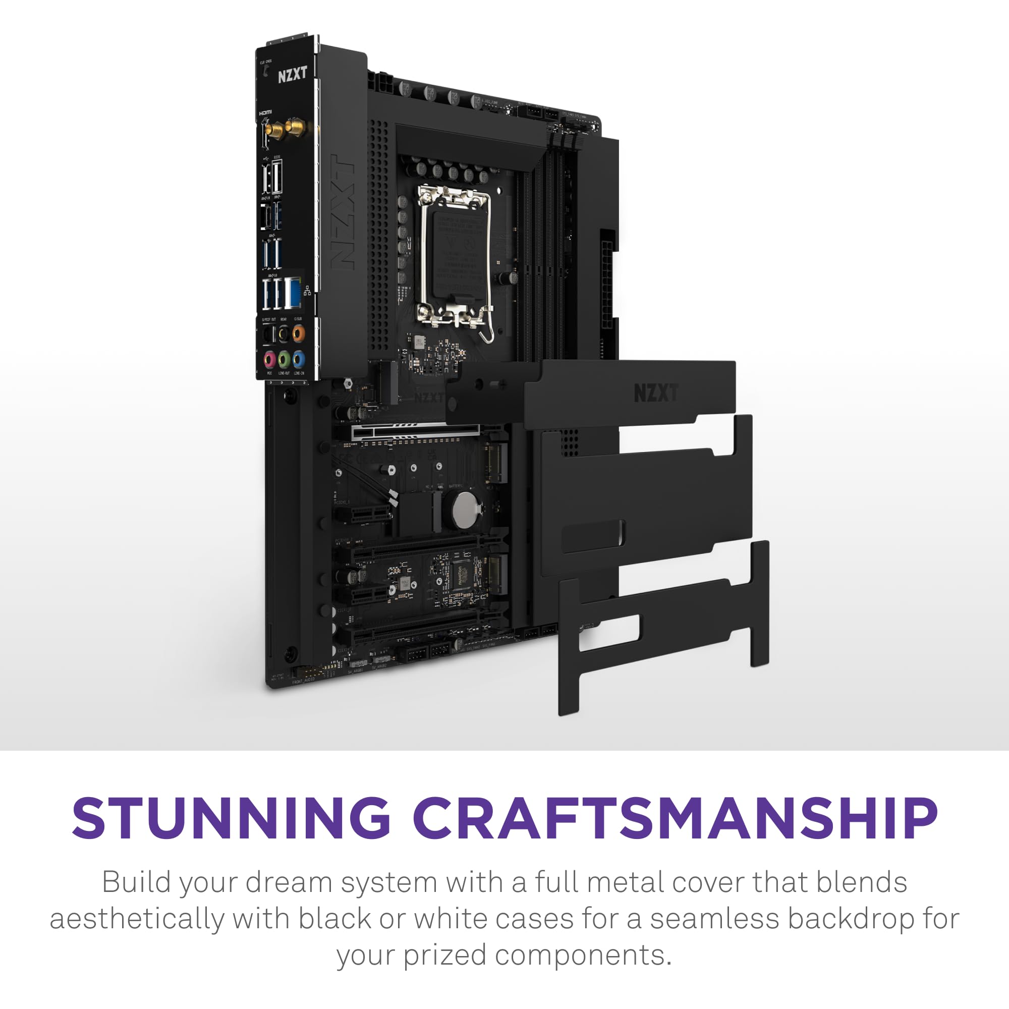 Amazon | NZXT N7 Z790 ATXマザーボード Black [Intel Z790チップ