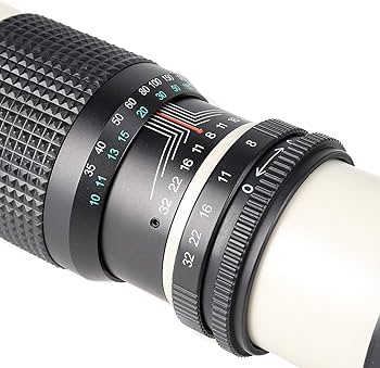 Amazon.co.jp: JINTU 500mm/1000mm f / 8キヤノンEOS用マニュアル望遠