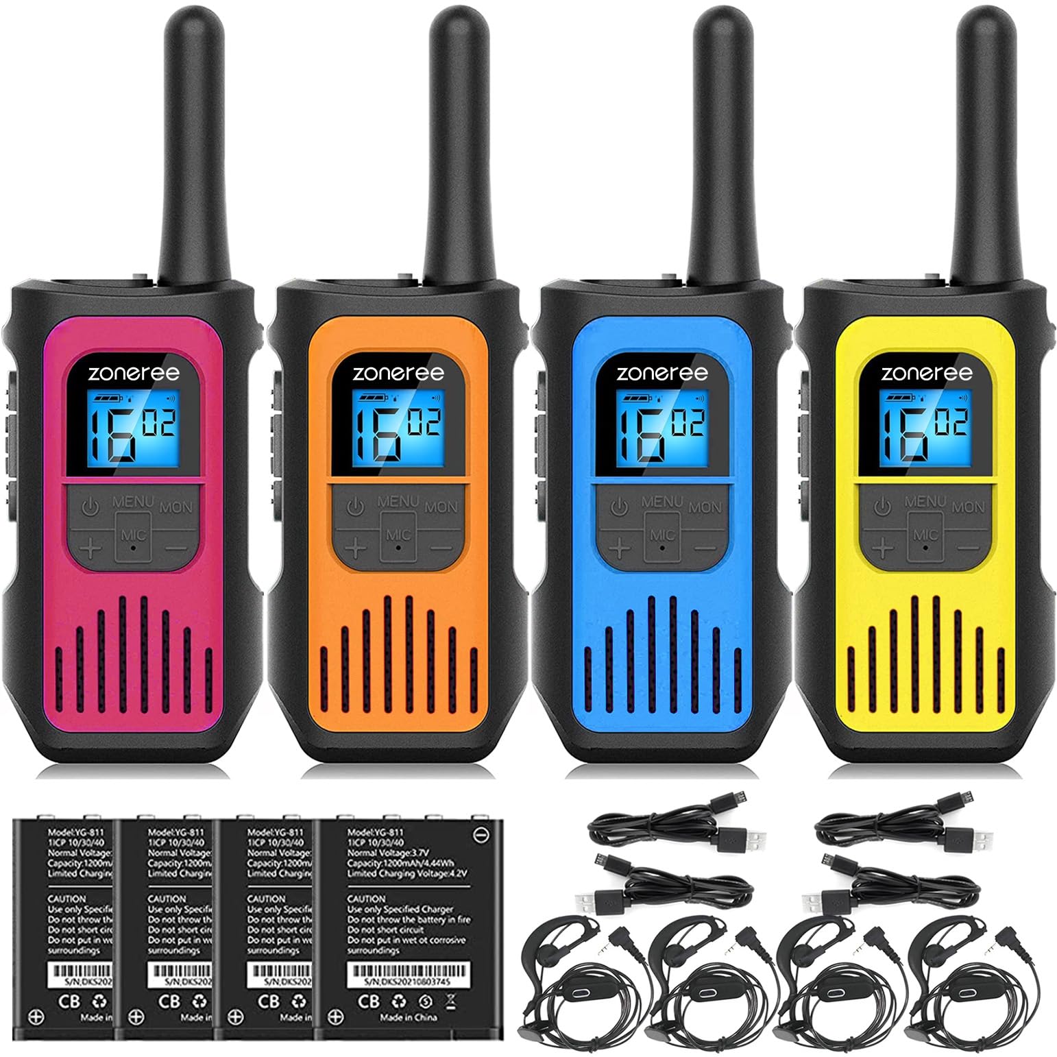 Amazon | トランシーバー 無線機 特定小電力 免許不要 充電式 簡単操作