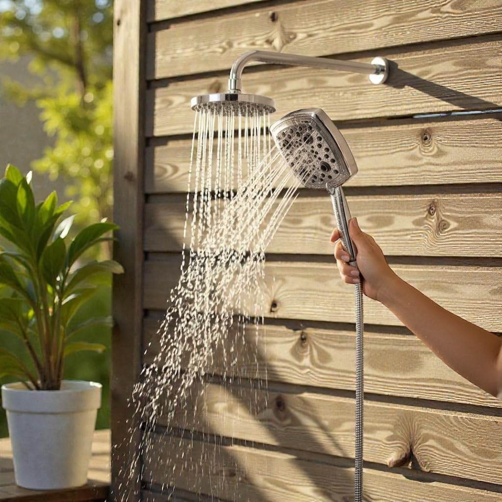 Oxygenics Marvel Chrome 6-Spray Handheld Shower - Amazon.com