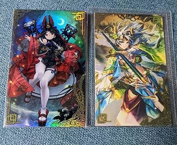 Amazon.co.jp: 英傑大戦 絆 女性武将 静御前 小松姫 フレームレス 2枚