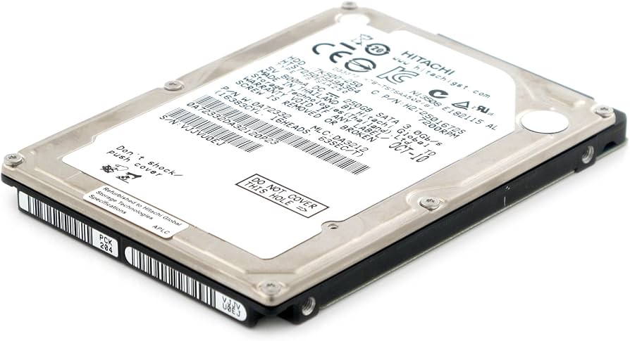 Amazon.com: Hitachi Travelstar 250GB 7200 RPM SATA Hard Drive HDD