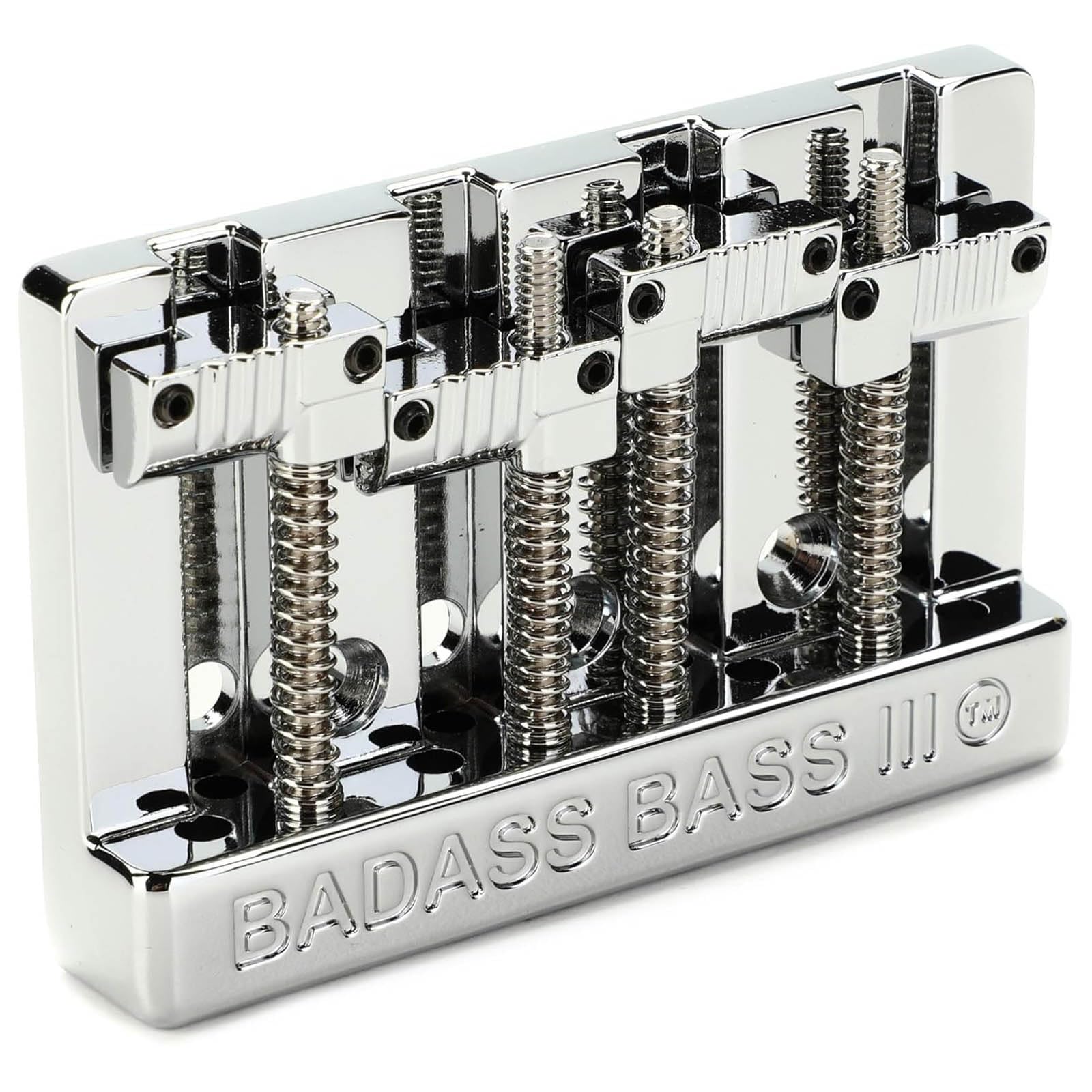 Amazon | Leo Quan Badass III 4弦 ベースブリッジ クロム 高密度亜鉛