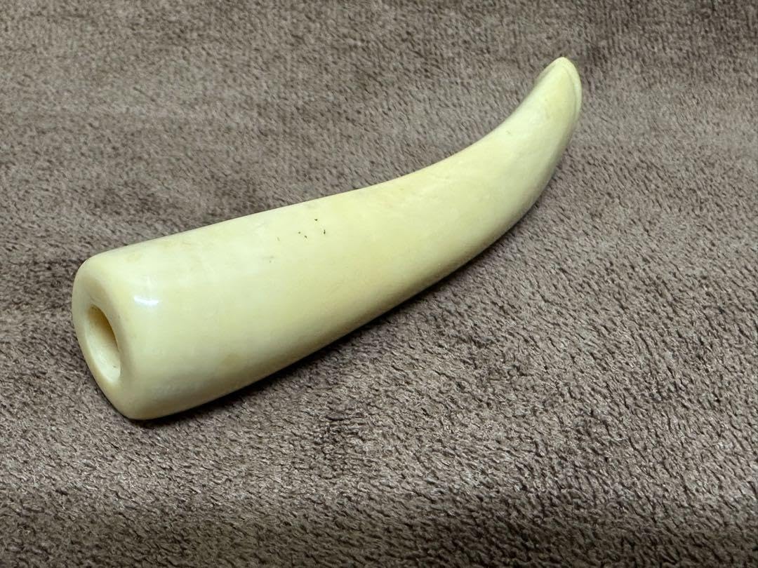 ハンター 鯨 歯 鯨歯 キセル アンティーク 抹香鯨 鯨 歯 鯨歯 キセル