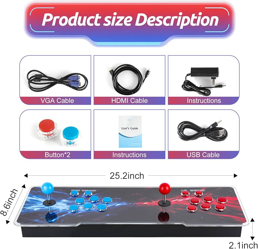 Amazon.com: Pandora Box Arcade Console with 32000 Games in 1