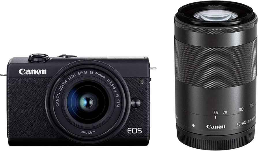 Amazon | Canon ミラーレス一眼カメラ EOS M200 ダブルズームキット