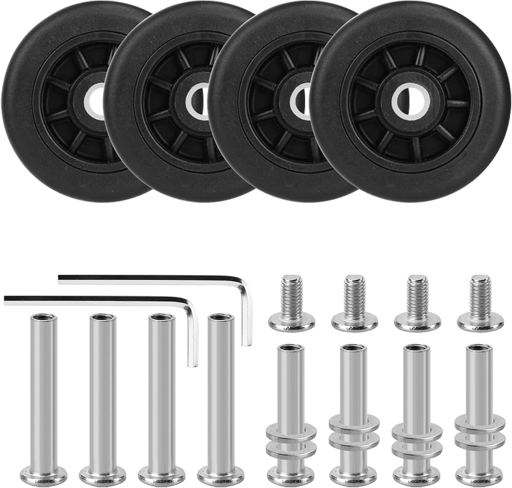Amazon.co.jp: スーツケースキャスター交換 直径5cm 幅2cm 修理 スーツ