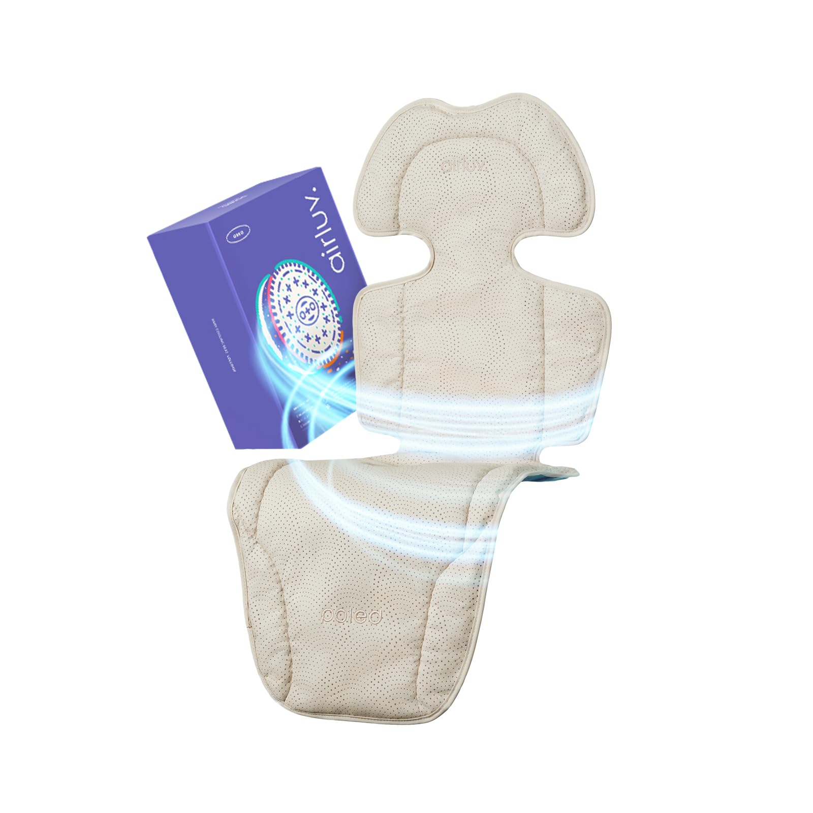 Amazon.co.jp: エアラブ4 (airluv4) オレオ ファン付ベビーカーシート