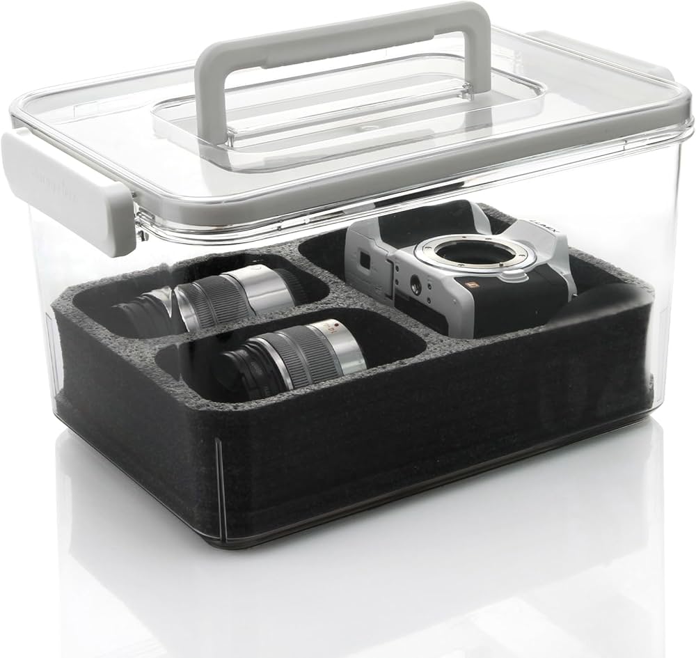 Amazon.co.jp: ドライボックス 9L 防湿庫 密封箱 カメラ/レンズ保管