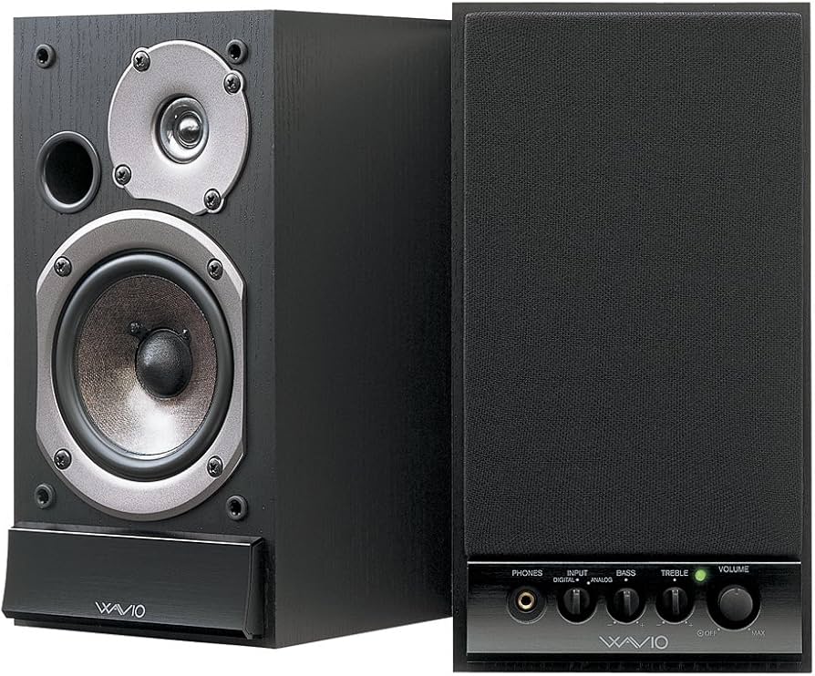 Amazon.co.jp: ONKYO WAVIO アンプ内蔵スピーカー 15W+15W GX-D90(B