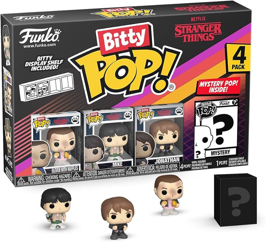 Amazon | Bitty Pop! 4pk ストレンジャー・シングス: シーズン1