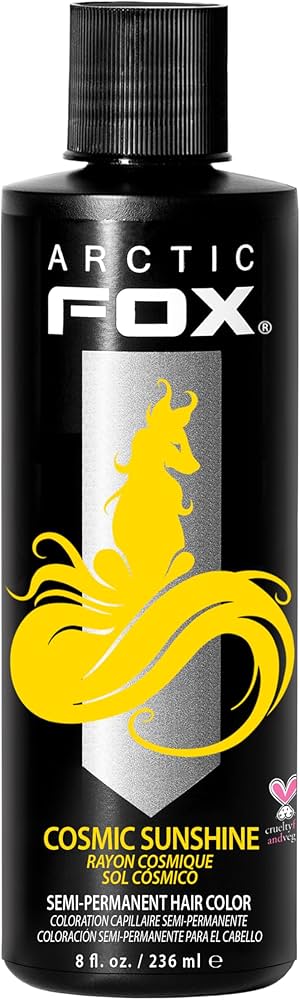 ARCTIC FOX CRUELTY FREE 100% VEGAN SEMI PERMANENT HAIR COLOUR DYE