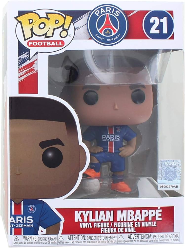 Amazon.com: Funko POP! Football: Kylian Mbappe (PSG) : Toys & Games