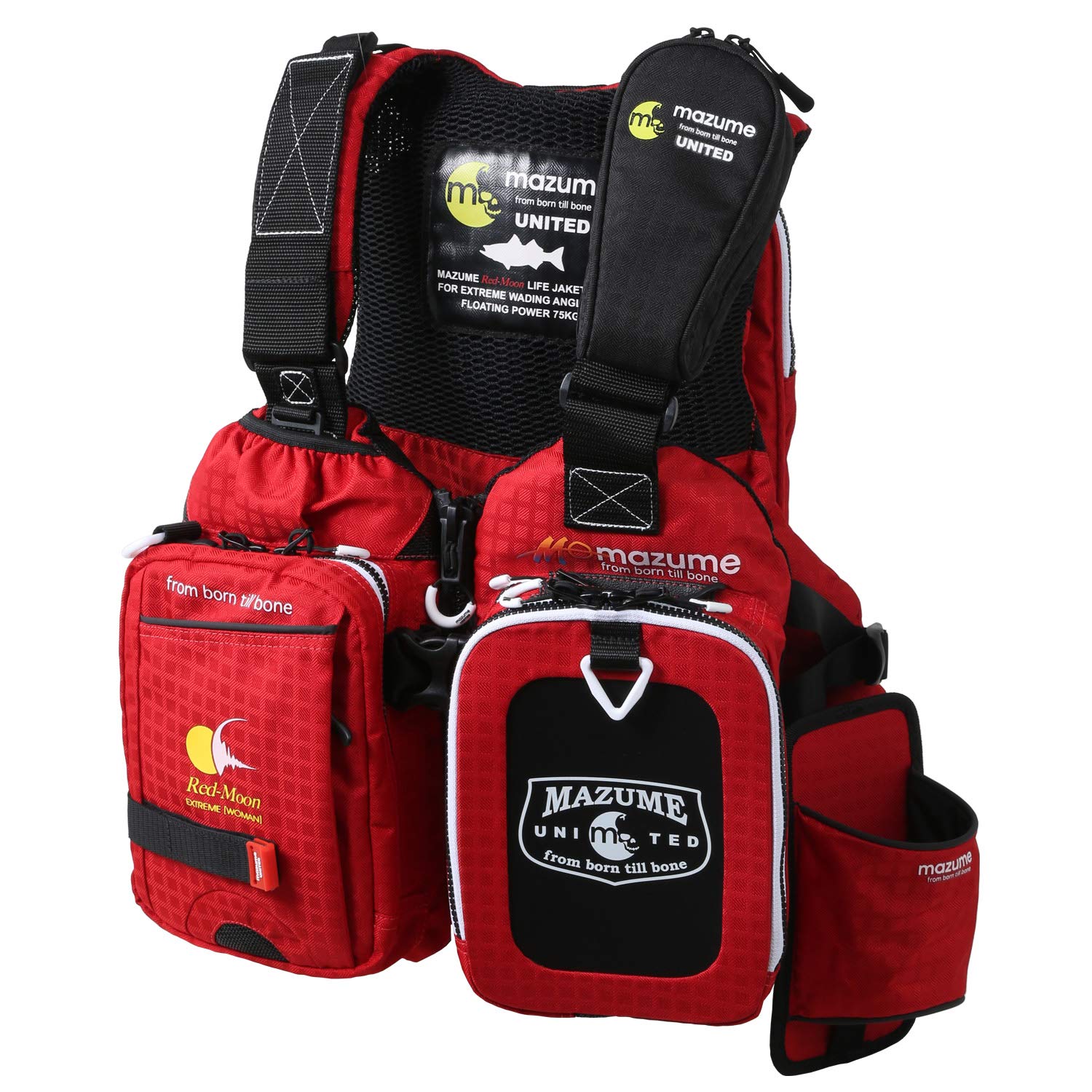 mazume Red-Moon Extreme フィッシングベスト mazume Red-Moon
