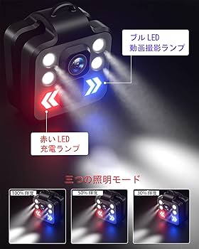 Amazon.co.jp: ボディカメラ アクションカメラ ウェアラブルカメラ