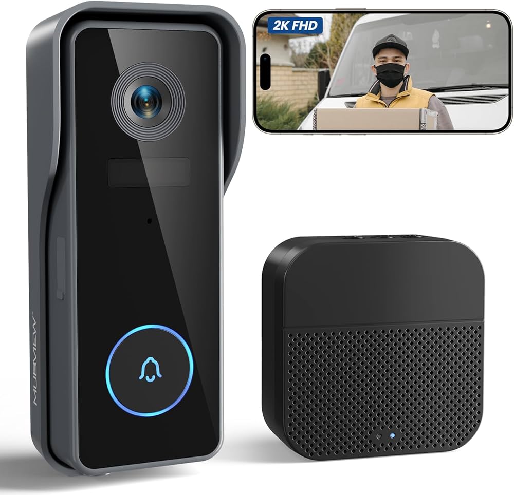 Amazon.co.jp: 【2025年 盗難防止機能 300万画素】 インターホン