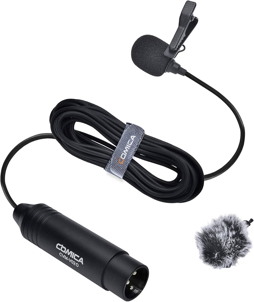 Amazon.com: COMICA CVM-V02O Phantom Power Omnidirectional XLR