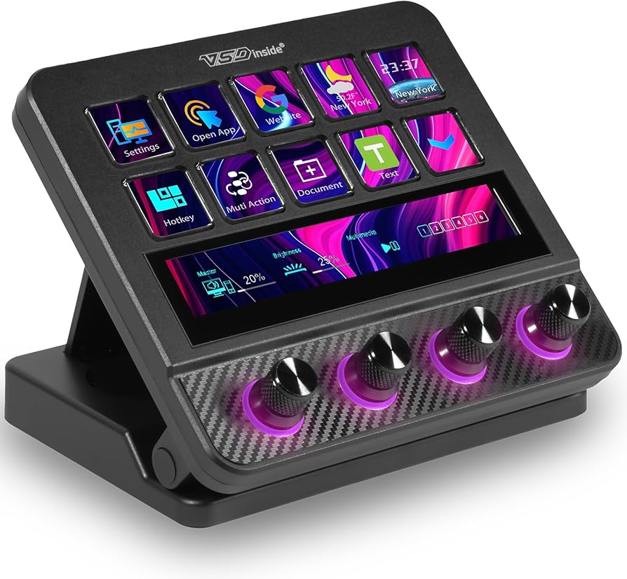 Amazon.com: VSDINSIDE Macro Pad, Streaming Deck Stream Controller