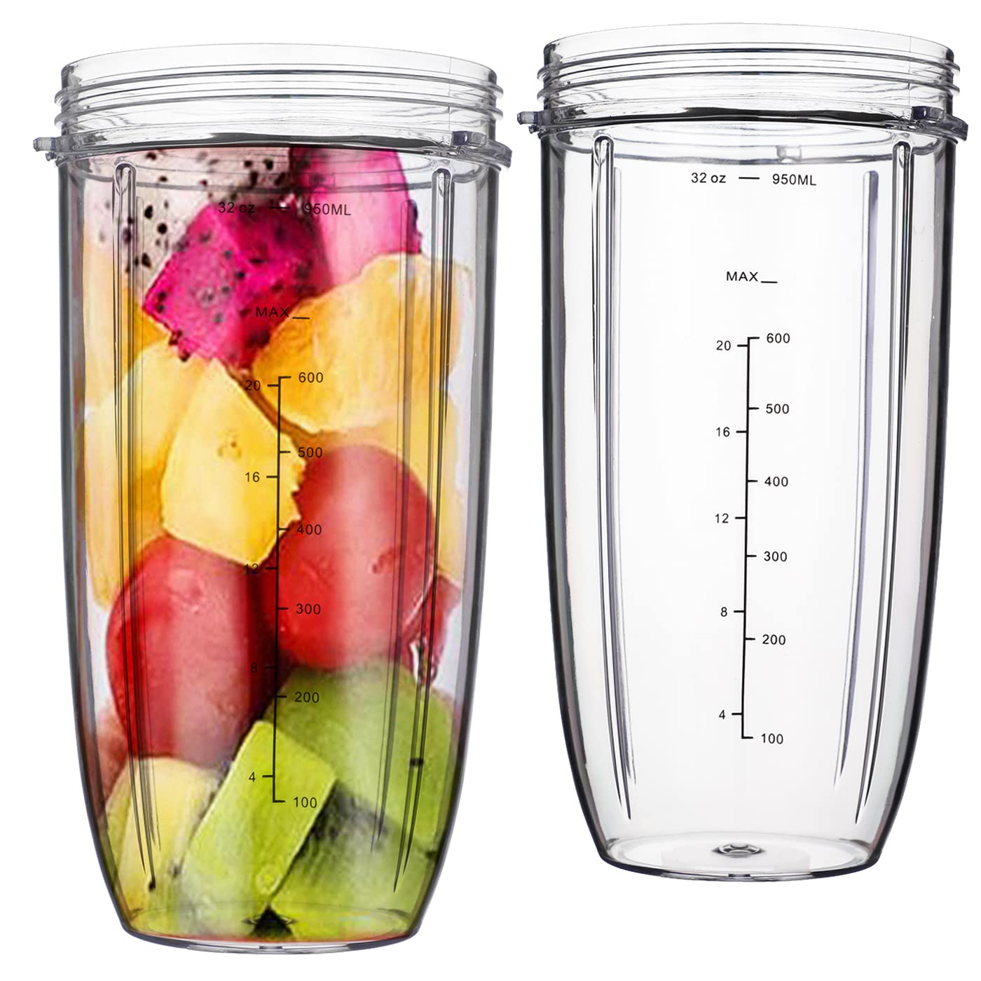 Amazon.com: Replacement Cups for Nutribullet Blender N12-1001, NBR