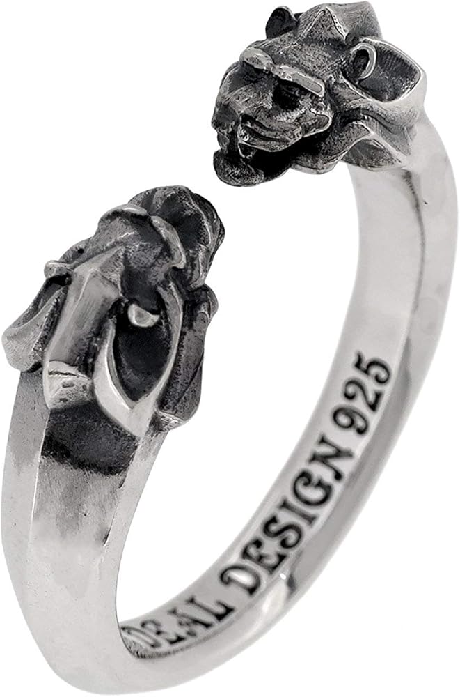 Amazon | [ディールデザイン]DEAL DESIGN キッシーズライオン リング 5