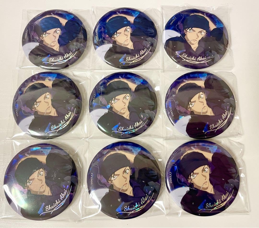 赤井秀一 寝そべり 缶バッジ 【公式通販】