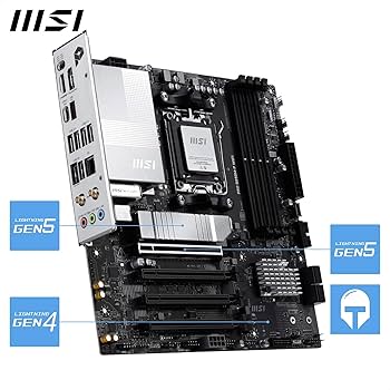 Amazon | MSI PRO B850M-P WiFiマザーボード、ATX - AMD Ryzen 9000