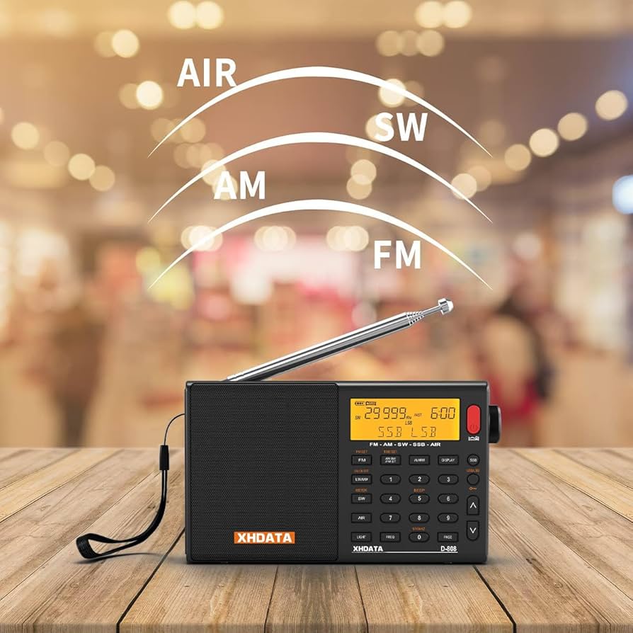 Amazon.co.jp: XHDATA D-808 ポータブルラジオ FM AM SW LW ワイドFM
