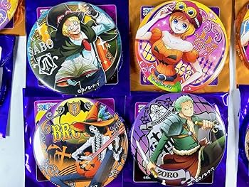 Amazon.co.jp: ワンピース ONEPIECE 輩缶バッジ ハロウィン ゾロ サボ