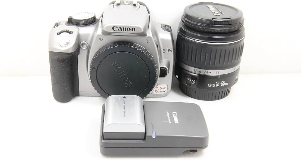 Amazon | Canon EOS KISS デジタル N シルバー レンズキット 0128B002