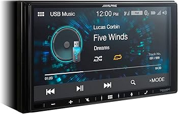 Amazon.com: Alpine 7 Receiver Bluetooth w/Carplay/Android for 06